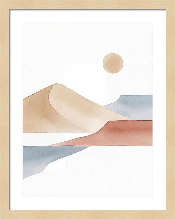 Desert Serenity In Minimalism
