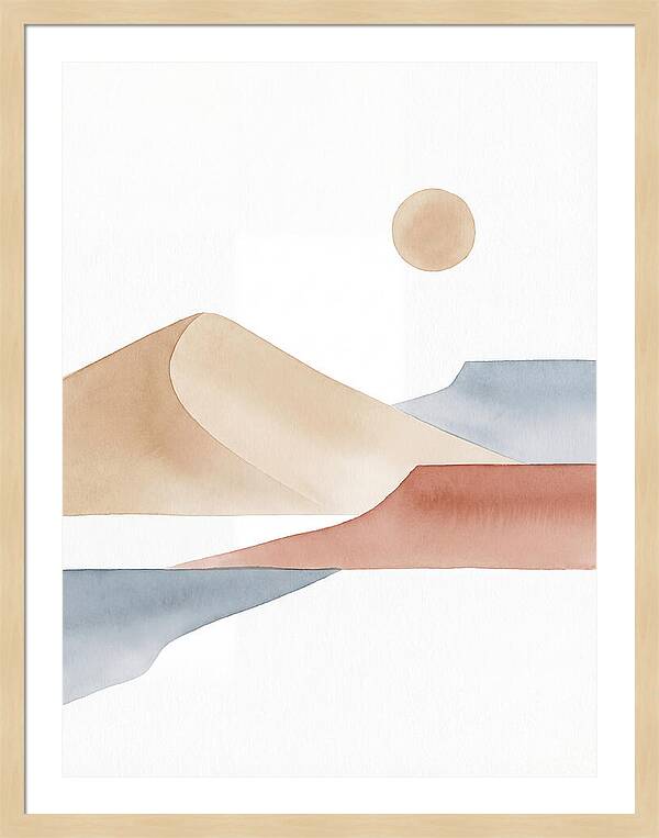Desert Serenity In Minimalism