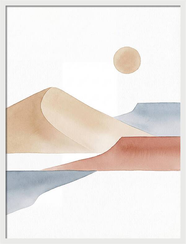 Desert Serenity In Minimalism