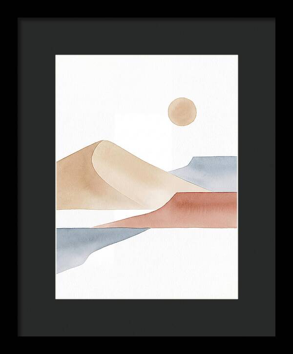 Desert Serenity In Minimalism