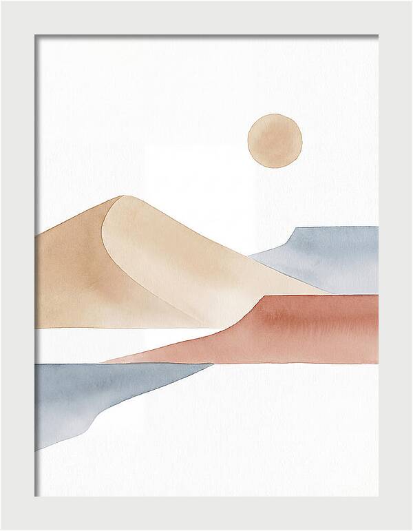 Desert Serenity In Minimalism