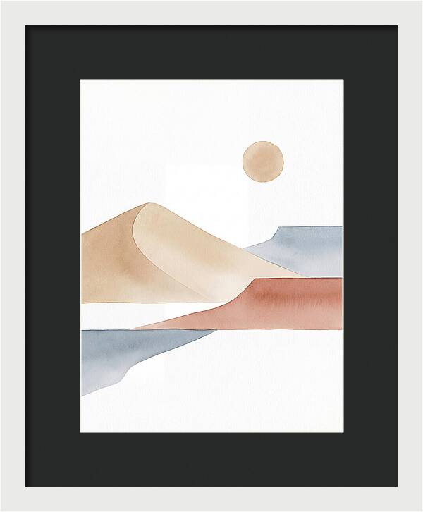 Desert Serenity In Minimalism