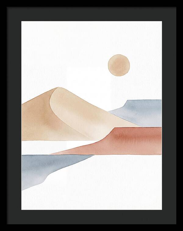 Desert Serenity In Minimalism