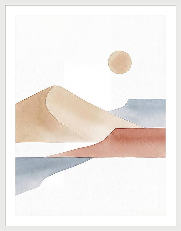 Desert Serenity In Minimalism