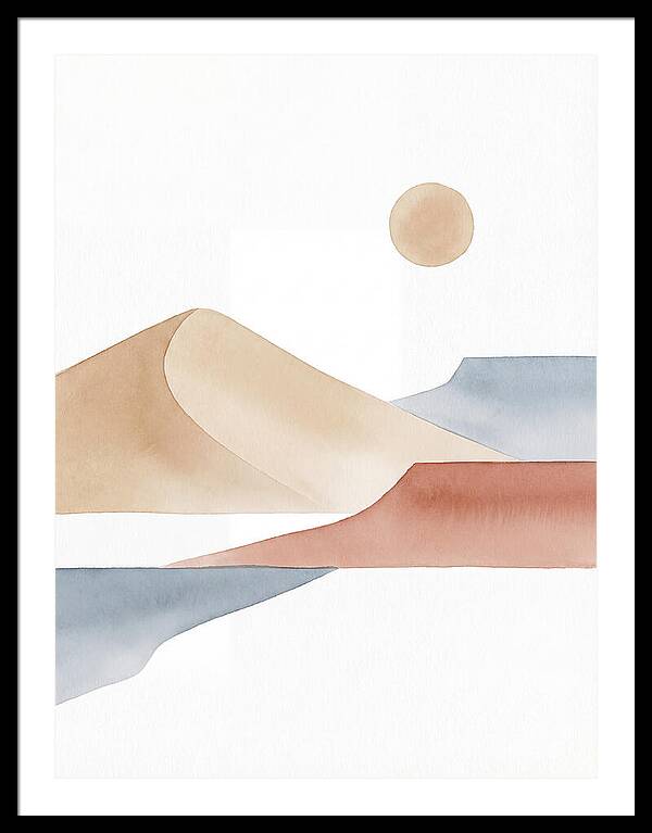 Desert Serenity In Minimalism