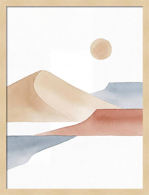 Desert Serenity In Minimalism
