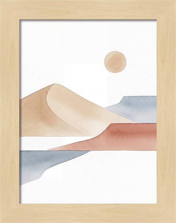 Desert Serenity In Minimalism