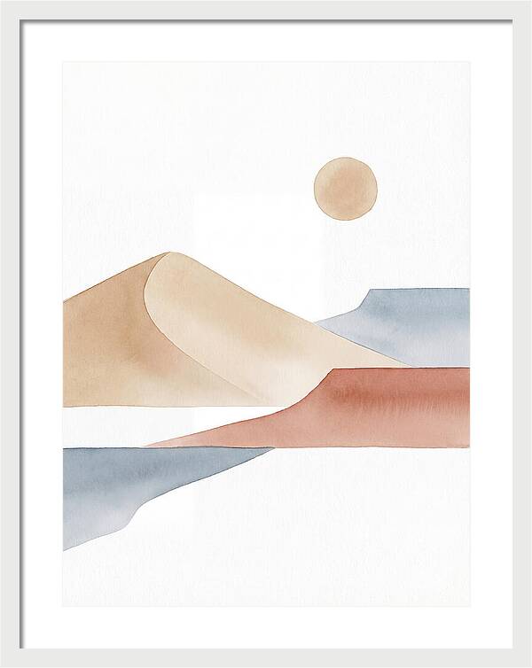 Desert Serenity In Minimalism