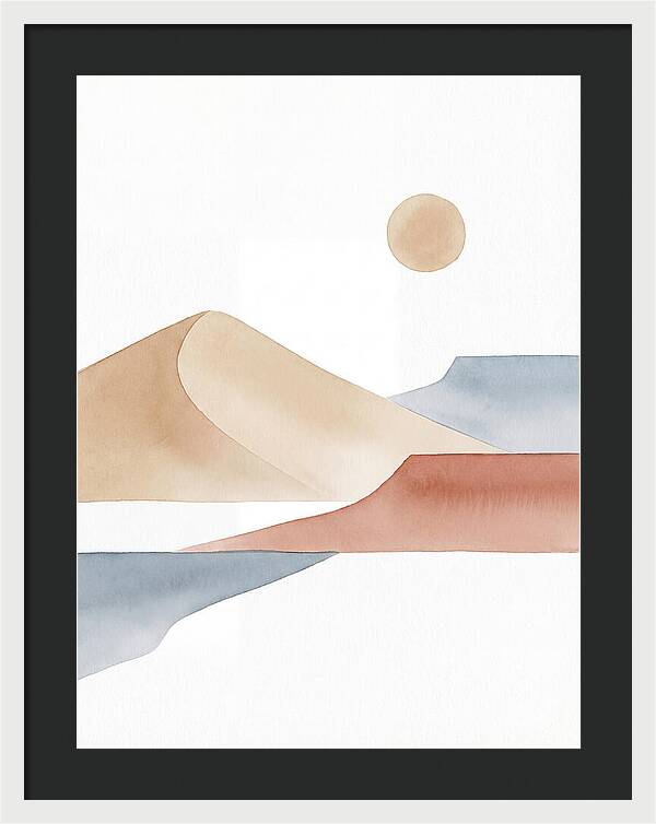 Desert Serenity In Minimalism