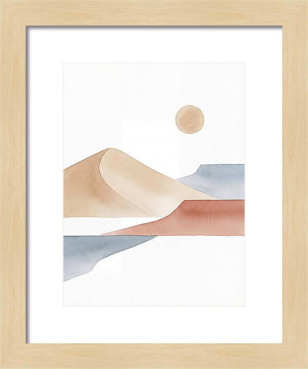 Desert Serenity In Minimalism