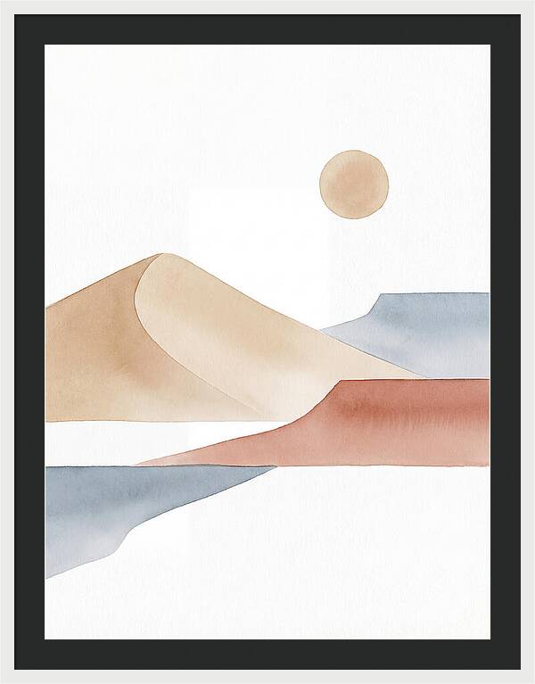 Desert Serenity In Minimalism