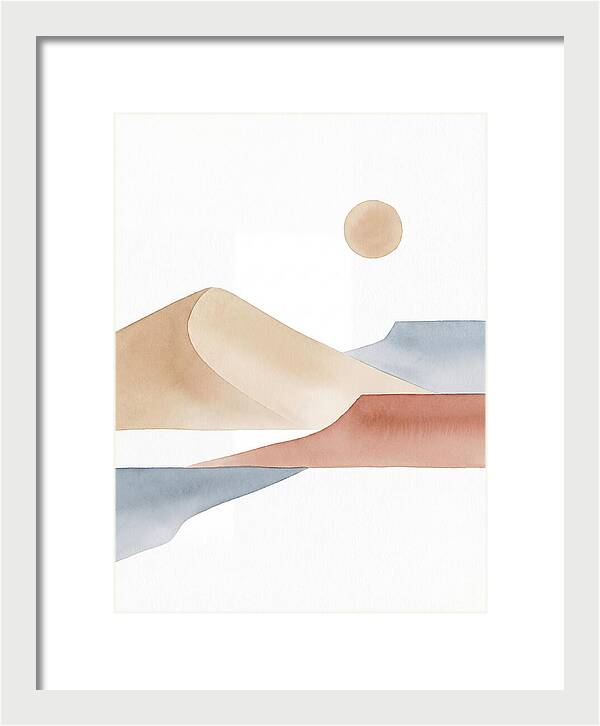 Desert Serenity In Minimalism