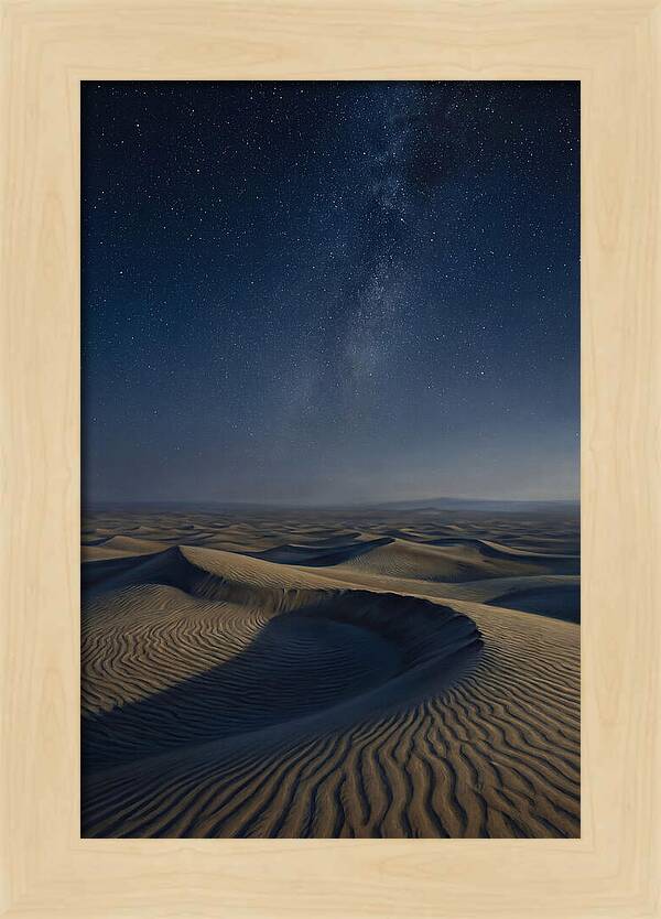 Desert Serenity Under Stars