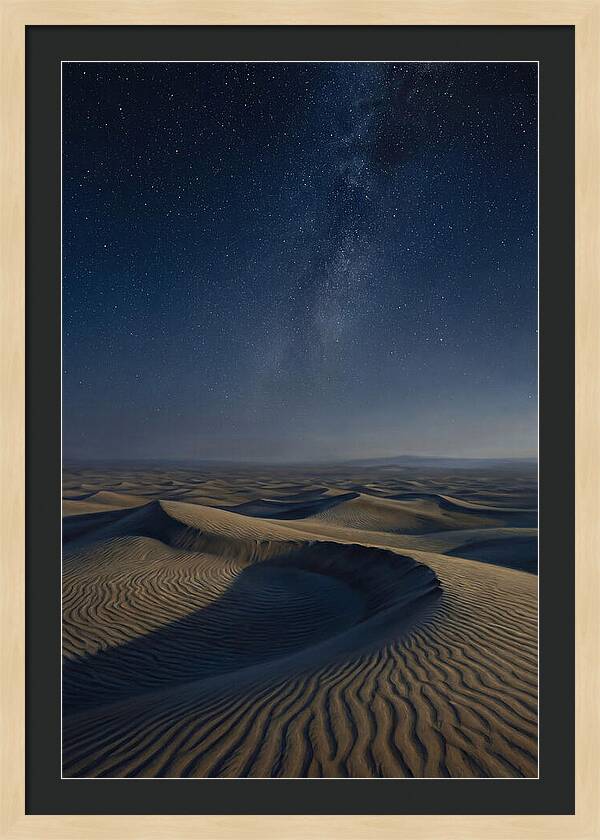 Desert Serenity Under Stars