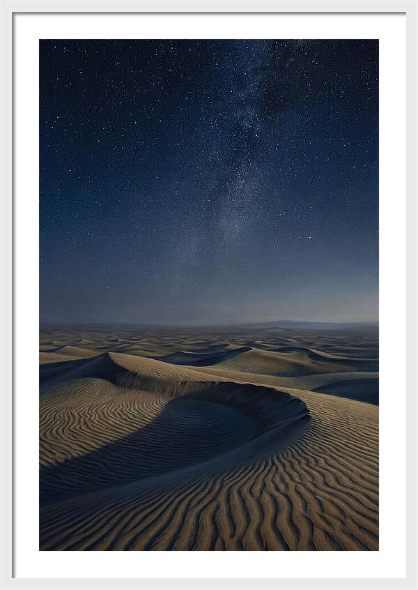 Desert Serenity Under Stars
