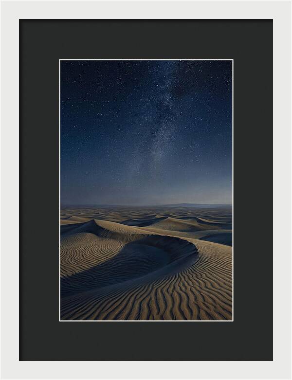 Desert Serenity Under Stars