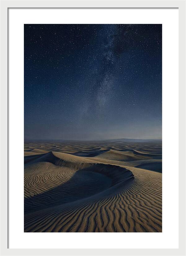 Desert Serenity Under Stars