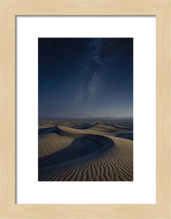 Desert Serenity Under Stars