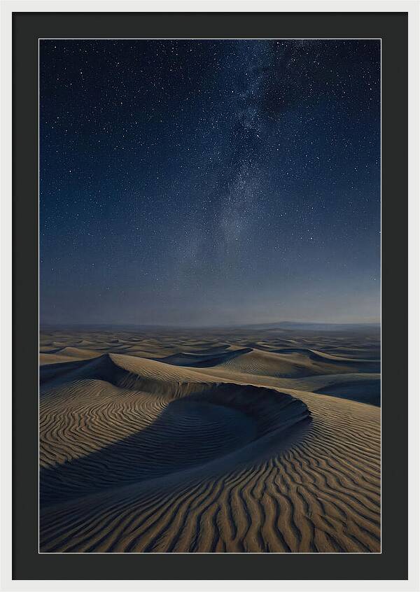 Desert Serenity Under Stars