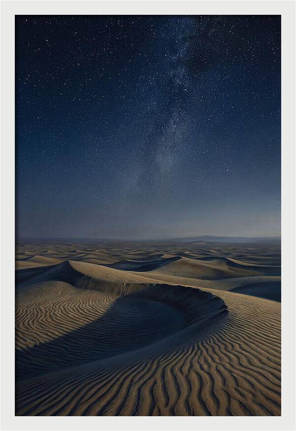 Desert Serenity Under Stars