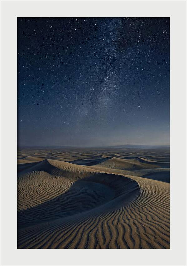 Desert Serenity Under Stars