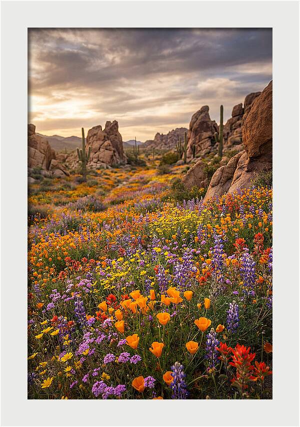 Desert Wildflower Bloom