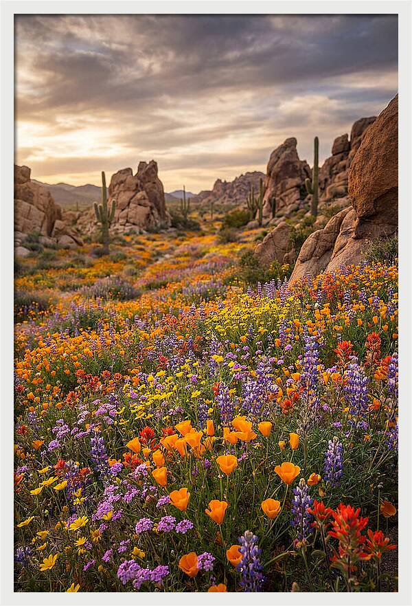 Desert Wildflower Bloom
