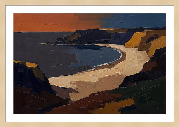 Deserted Beach Serenity