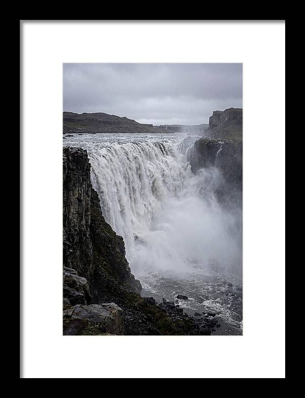 Dettifoss Waterfall In Full Flow