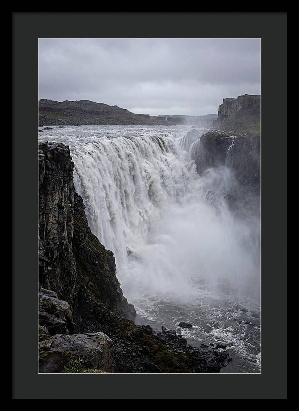 Dettifoss Waterfall In Full Flow