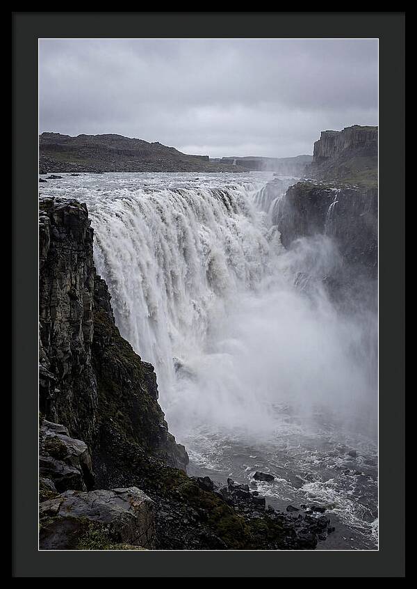 Dettifoss Waterfall In Full Flow