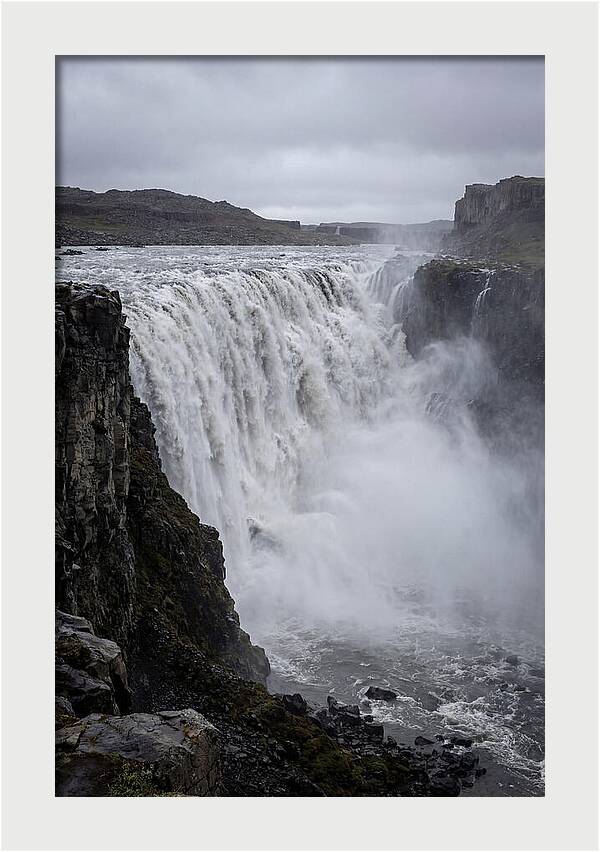 Dettifoss Waterfall In Full Flow