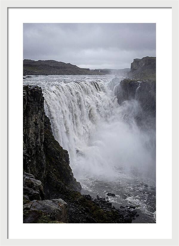 Dettifoss Waterfall In Full Flow