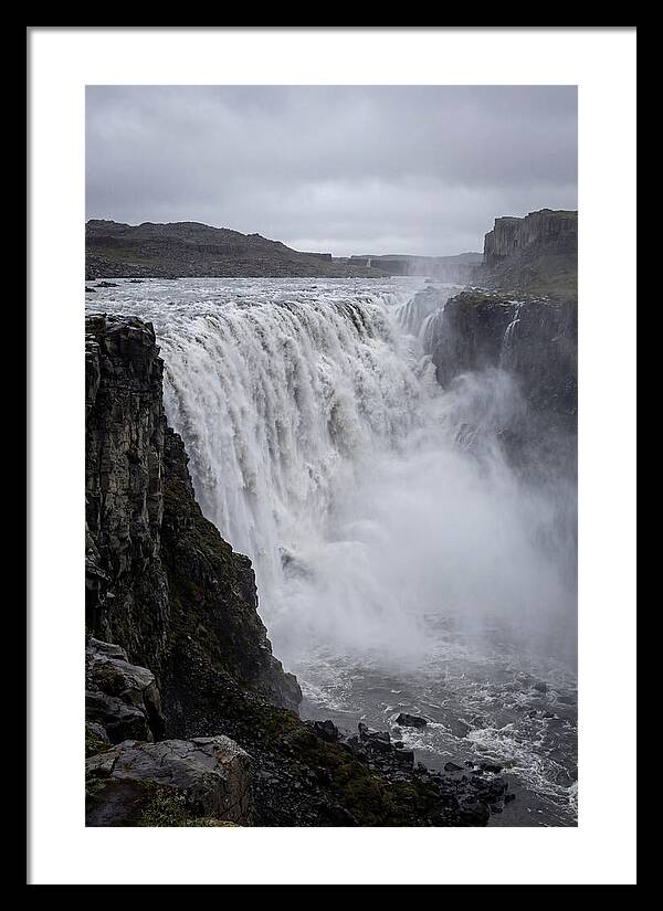 Dettifoss Waterfall In Full Flow