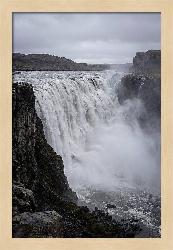 Dettifoss Waterfall In Full Flow