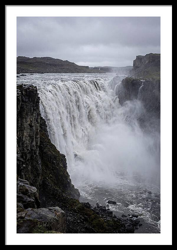 Dettifoss Waterfall In Full Flow