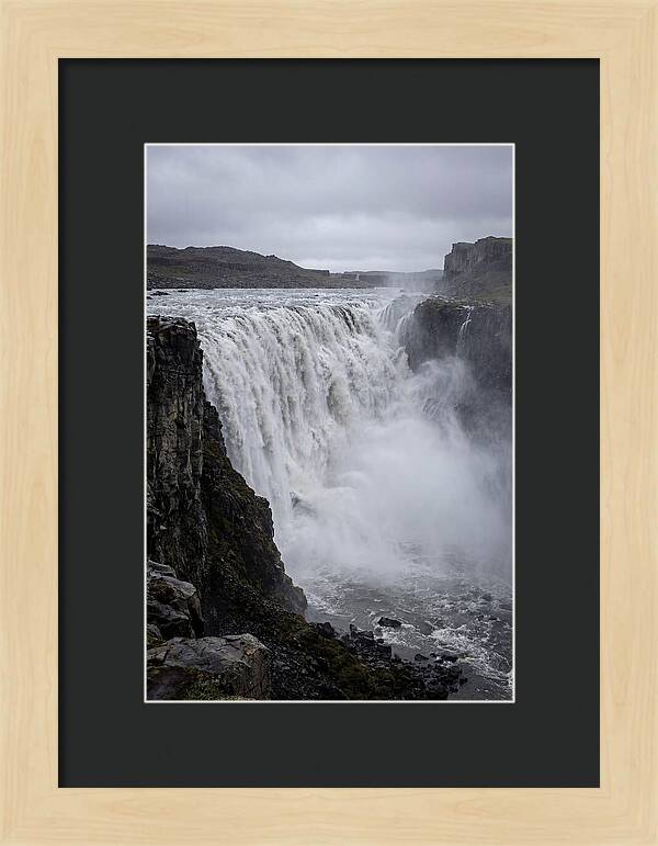 Dettifoss Waterfall In Full Flow