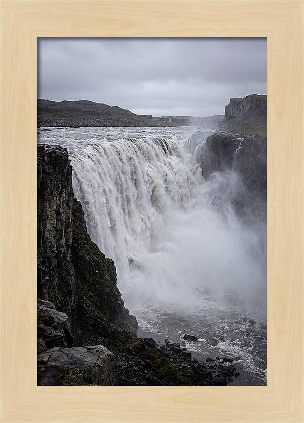 Dettifoss Waterfall In Full Flow