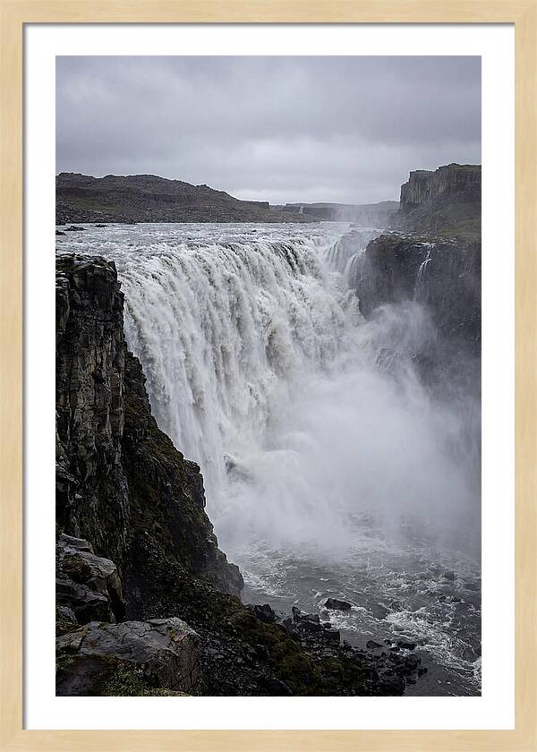 Dettifoss Waterfall In Full Flow