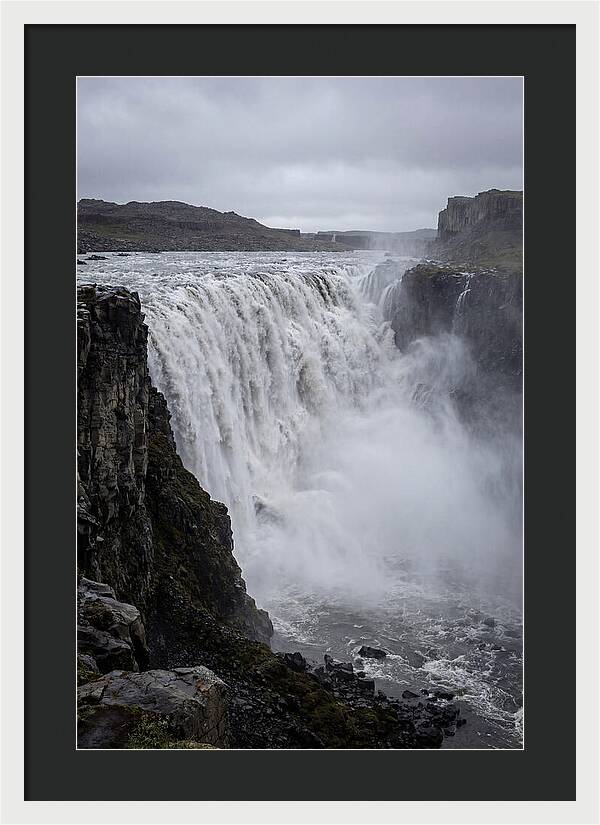 Dettifoss Waterfall In Full Flow