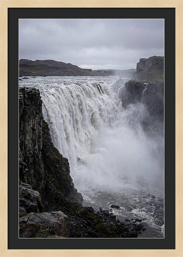 Dettifoss Waterfall In Full Flow