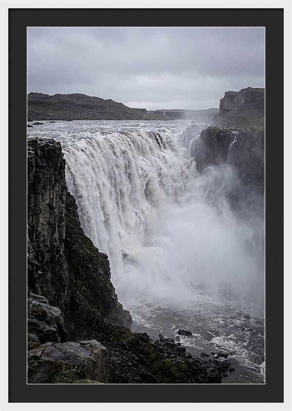 Dettifoss Waterfall In Full Flow