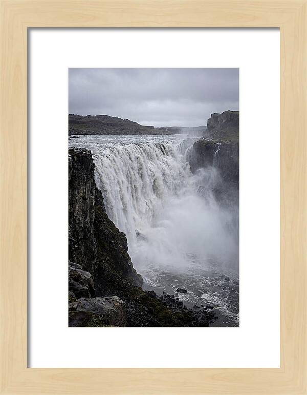 Dettifoss Waterfall In Full Flow