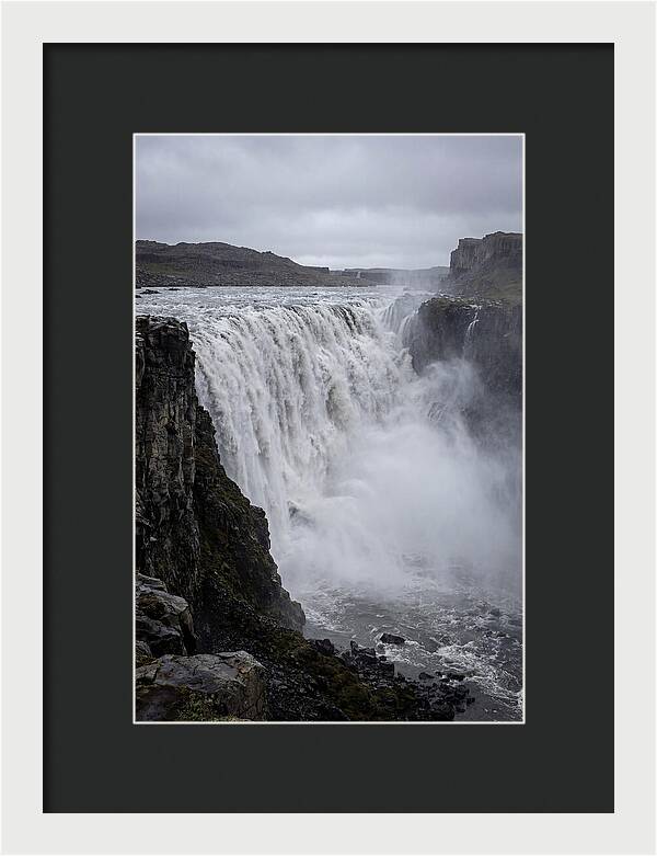 Dettifoss Waterfall In Full Flow