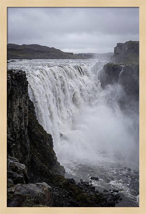 Dettifoss Waterfall In Full Flow