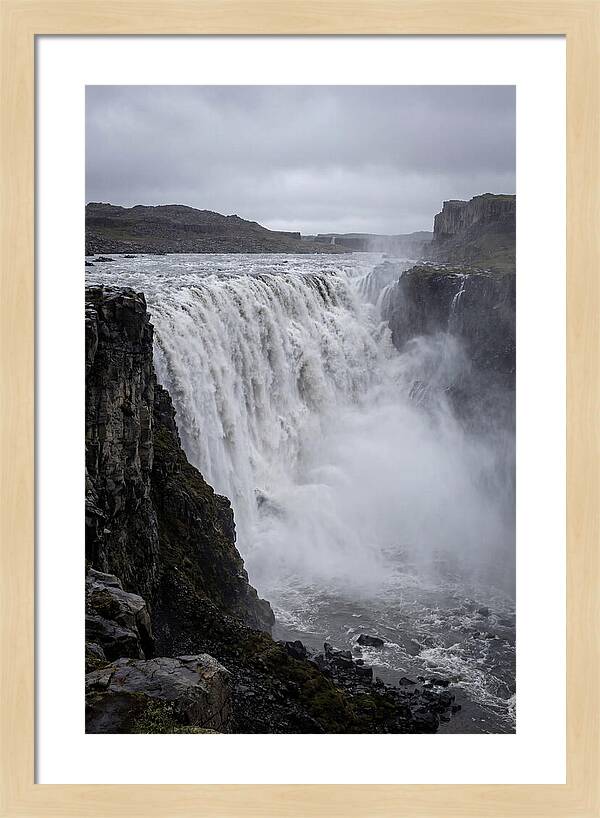 Dettifoss Waterfall In Full Flow