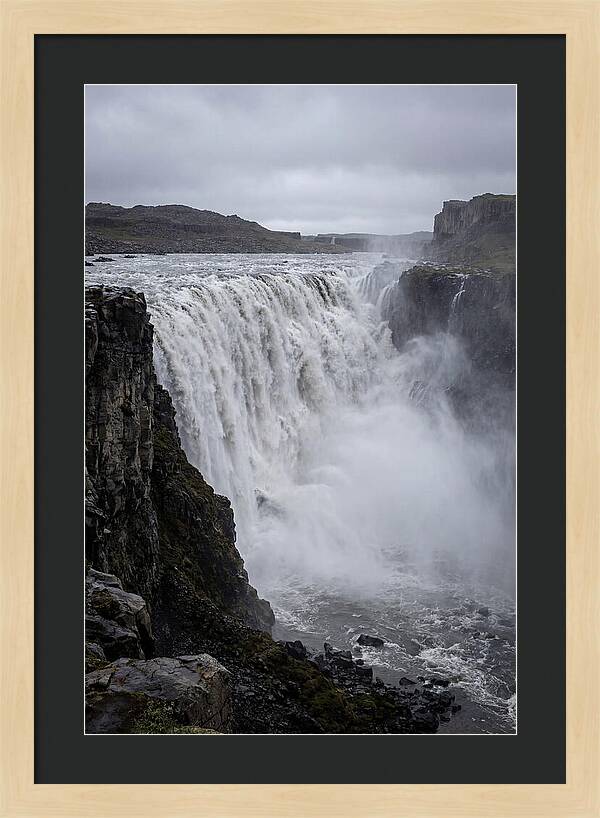 Dettifoss Waterfall In Full Flow