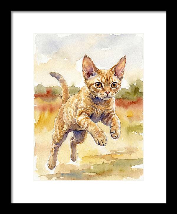 Devon Rex In Motion