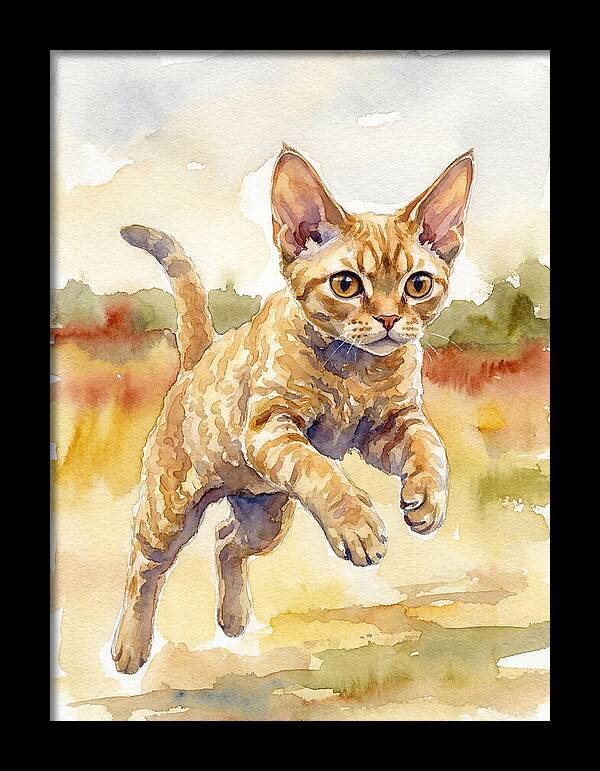 Devon Rex In Motion