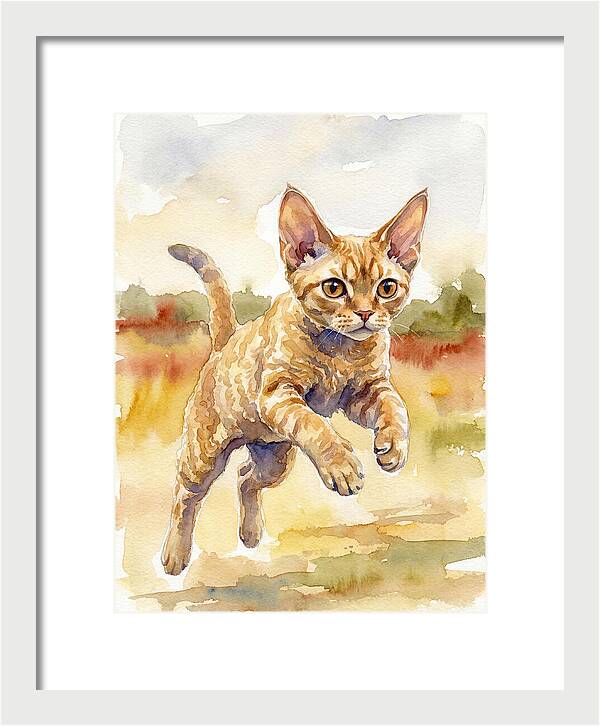 Devon Rex In Motion